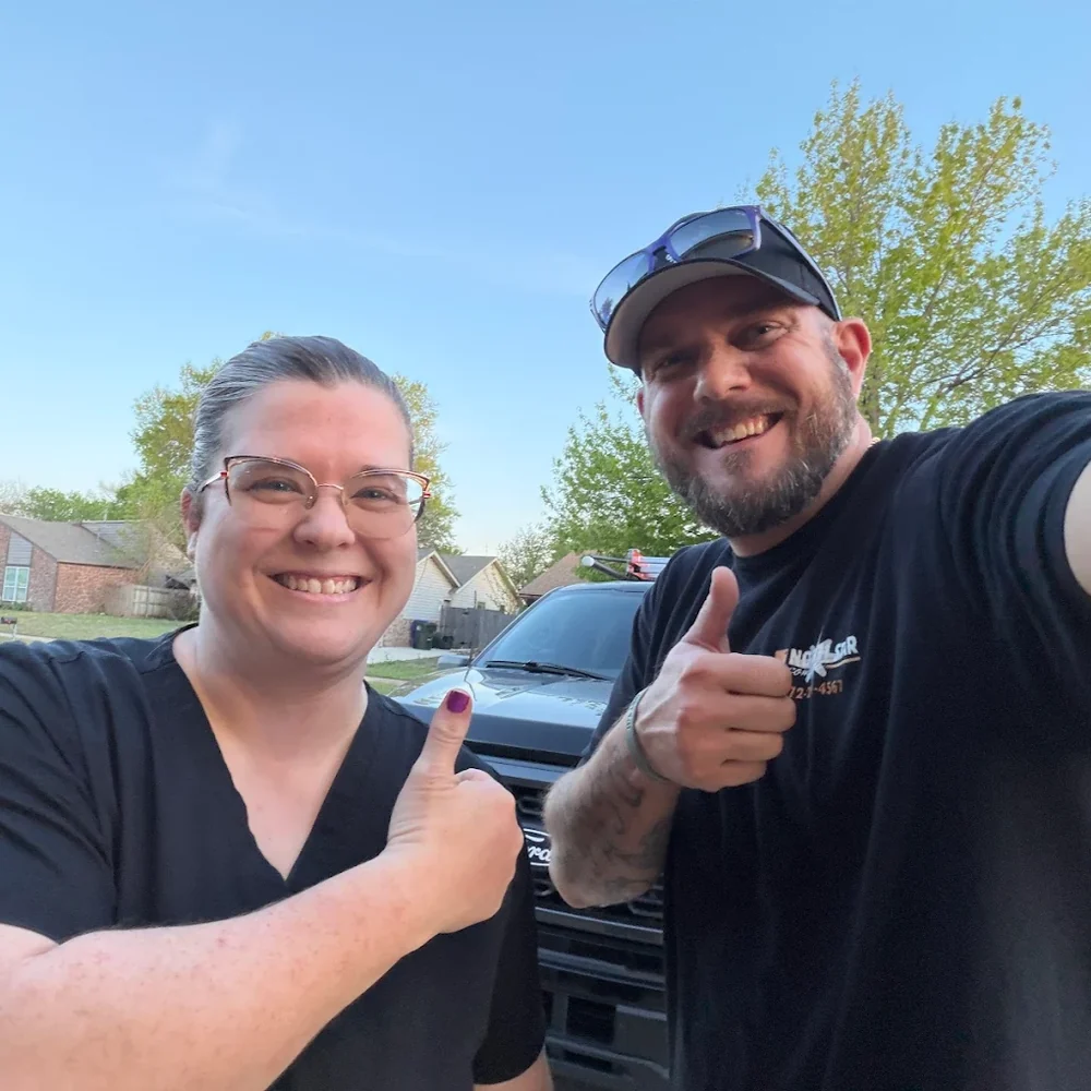 North Star Comfort customer photo with Cody